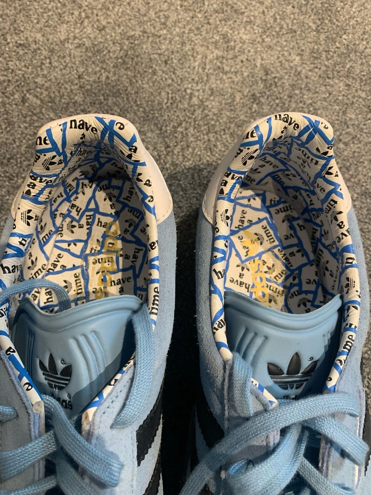 Scarpe da ginnastica Adidas Gazelle Super X da uomo Buon divertimento taglia 10