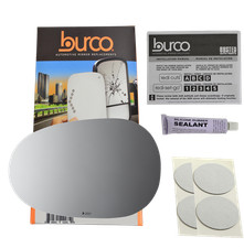 Fits 90-97 Mazda Miata 96-98 Sz X-90 Driver Manual Mirror Glass No Rear Mount