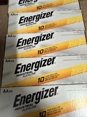 #ad #ad Energizer Industrial AA Alkaline Batteries EN91 LR6 6 Pack 144 pcs $50.00
