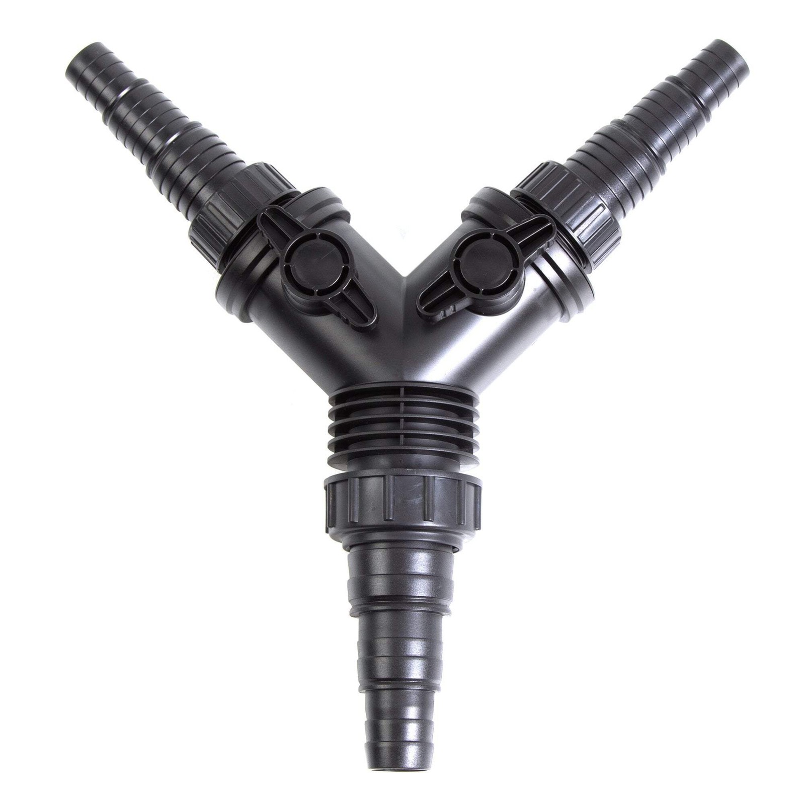Boyu Multi Function Flexible Pond Hose Y Piece Connector With Taps