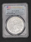 2016 1oz .999 Silver American Eagle 30th Anniversary | PCGS MS70 #291