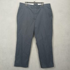 Red Kap Dura Industrial Work Pants Mens 40 Gray Mid Rise Straight Leg Patch Logo