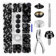 Kit de Fixation pour Bouton-Pression sur Toile, 2 Pièces, Outil de Réglage,4105