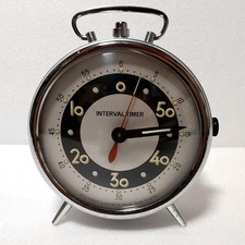 Vintage Hattori Intervall Timer Uhr Mechanisch Glockenalarm Sauber JP Antik...