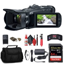 Canon VIXIA HF G70 UHD 4K Camcorder 64GB Bag Bundle