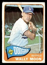 1965 Topps WALLY MOON #247 FR Los Angeles Dodgers
