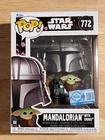 Mandalorian with Grogu Star Wars Funko Pop Special Edition # 772