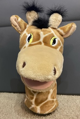 Aurora World Jolie Giraffe Plush Hand Puppet 10''