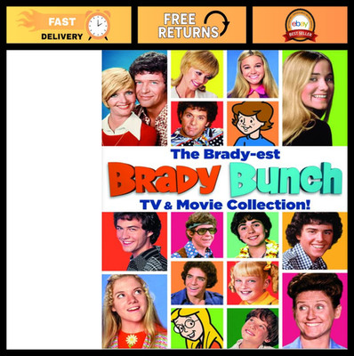 50th Anniversary Brady Bunch TV & Movie Collection - Classic Family Series Box S