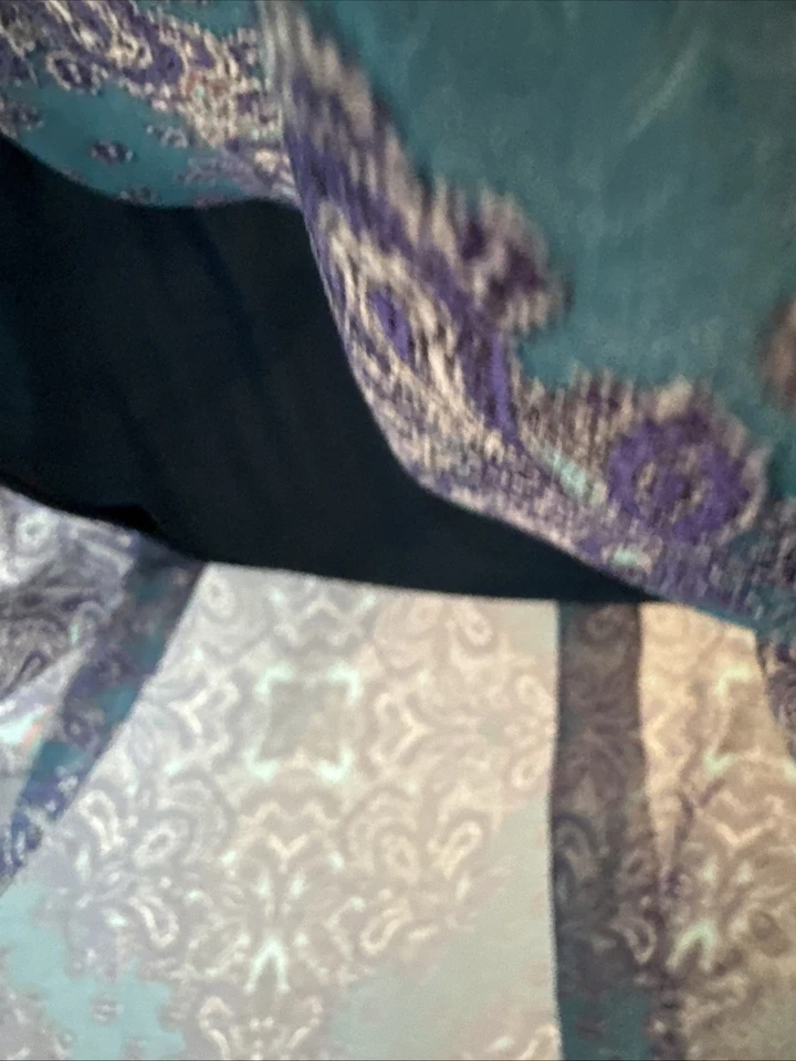 Maxi falda para mujer Y2K American Eagle azul cachemira talla 6 nueva sin etiquetas pura pradera Foto 3 de 4