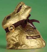 Lindt Gold Bunny Dark 60% Milk Chocolate Easter Bunny 100g Gift EGG Hunt 