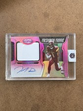 2022 Panini Certified - Freshman Fabric Signatures Jahan Dotson #214 Pink /149
