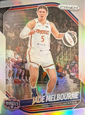 2025 Panini Prizm WNBA Silver Prizms  #128 Jade Melbourne Washington Mystics NM