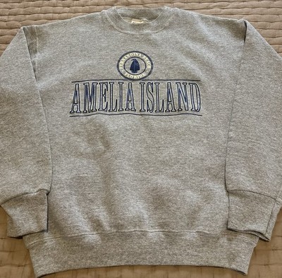 Vintage Amelia Island Crewneck Sweatshirt Size Medium