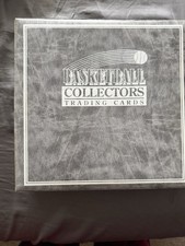 Vintage 1990s Basketball Collectors Trading Cards FULL BINDER - 400 cards