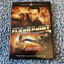 Flash Point DVD 2008 2 Disc Set Ultimate Edition Donnie Yen