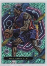 2023 Topps Cosmic Chrome Aqua Equinox Refractor 36/149 Ben Wallace #43 HOF 1bi0