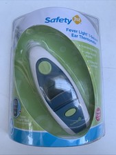 Safety 1st Fever Light 1-Sec. Reading Ear Thermometer - NEW Factory Sealed
