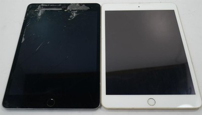 Lot 4 Apple iPad Mini  3rd - 4th Gen A1538 7.9'' 128GB 16GB Wi-Fi