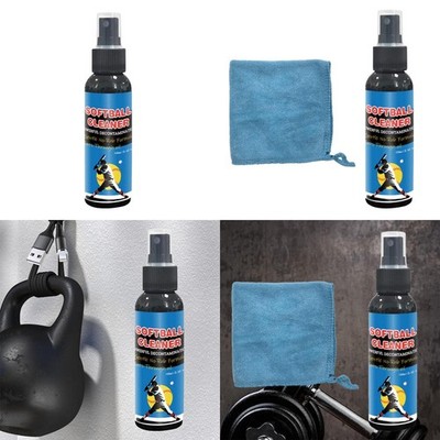 Softball-Reinigungsspray entfernt Öl, Schmutz und hartnäckige Flecken.