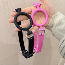 Open Mouth Gag Silicone O-Ring Gag Oral Sex BDSM Bondage Fetish Slave Restraints