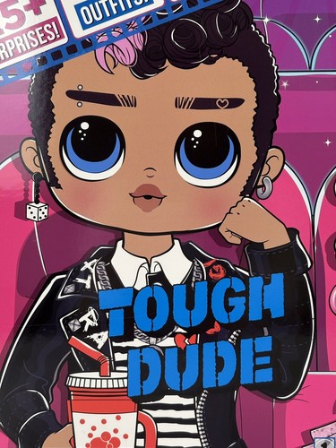 LOL Surprise OMG Movie Magic Tough Dude e Pink Chick Fashion Dolls - Foto 2 di 7