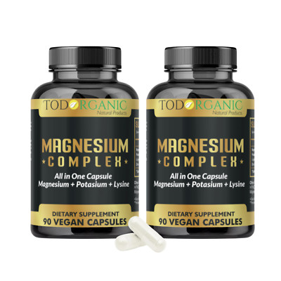 Magnesium Complex 90 Caps   Electrolyte Balance - Muscle Recovery - Bone Health