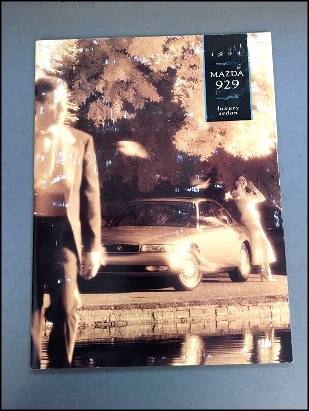 1994 Mazda 929 28-page Vintage Car Sales Brochure Catalog | eBay