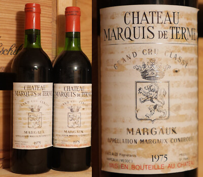 1975er Chateau Marquis de Terme - Margaux !!!!!!