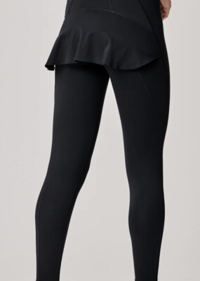 SAPOPA Italian Activewear Black Skirt Back SLEGGINGS® Womens S