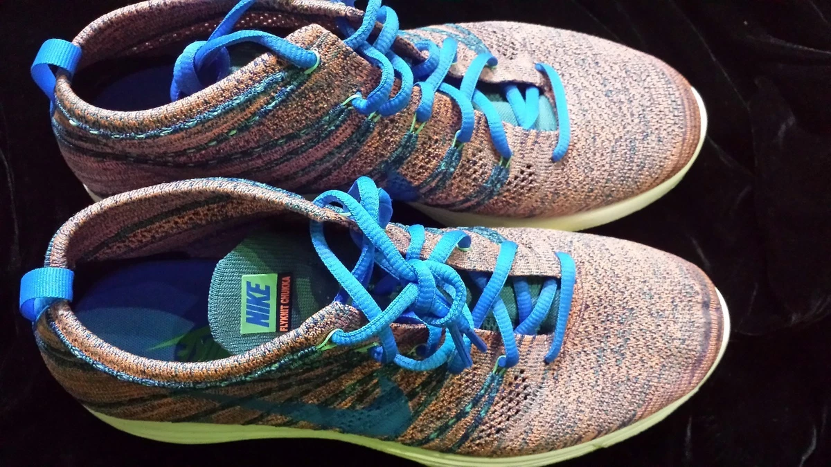 Nike free flyknit chukka mineral cheap teal