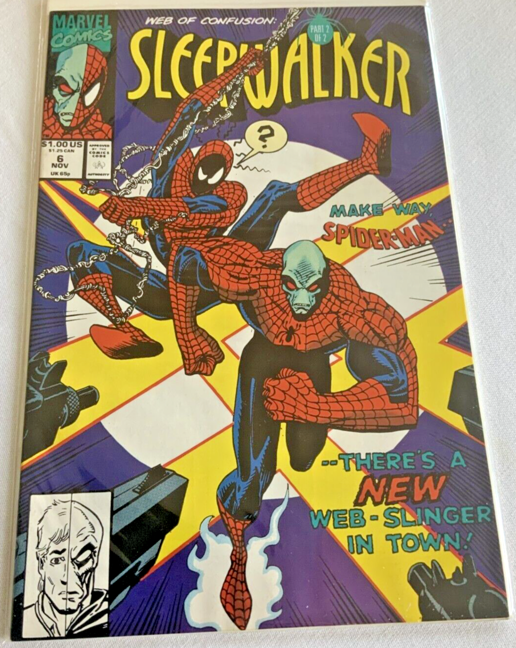SPIDERMAN IN SLEEPWALKER 6 1991 NM COPPER AGE eBay