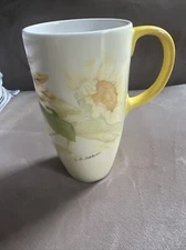 Lang Sunflower Fields Coffee Tea Mug Cup by Artist Sherri Buck Baldwin- Tall