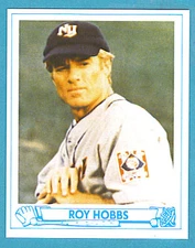 Roy Hobbs Baseball Card "The Natural" Robert Redford