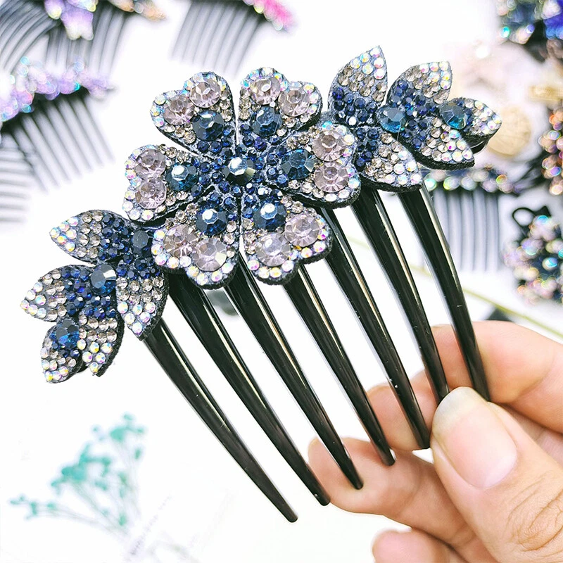 Rhinestone hair comb cheap