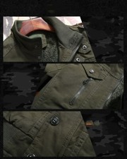 Winter Plush And Thickened Pure Cotton Washed Coat