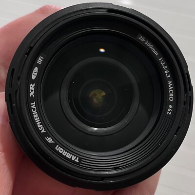 EUC Tamron AF 28-300mm f/3.5-6.3 Ultra Zoom XR Lens For Nikon Hood