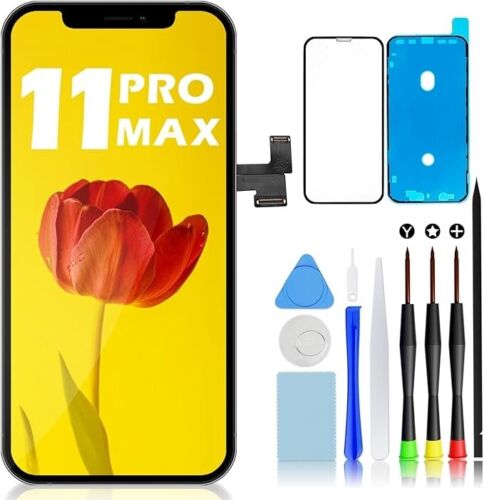 iPhone 11 Pro Max Premium OEM Quality Touch Screen Replacement Kit - Afbeelding 1 van 5