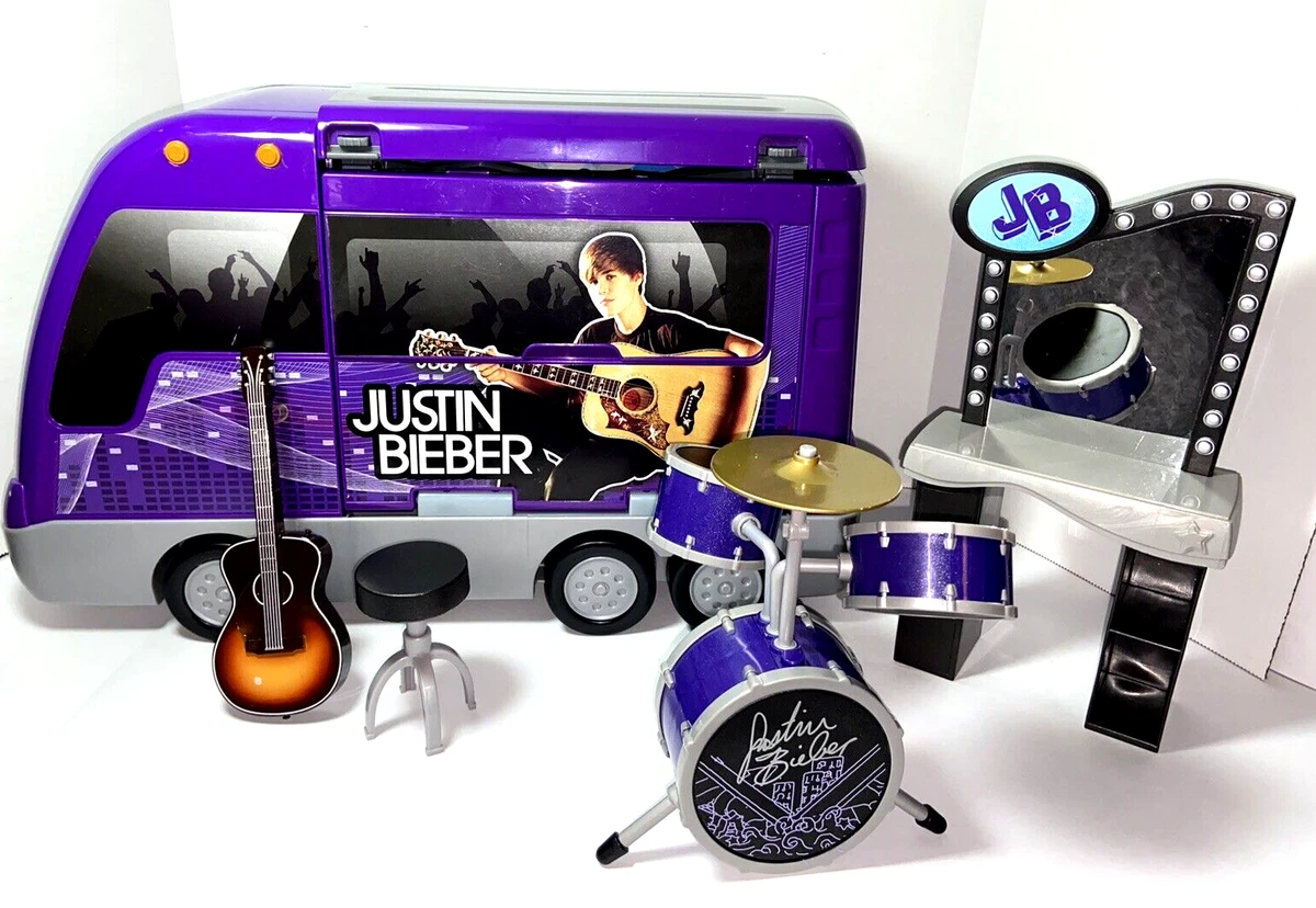 Justin bieber tour bus toy hotsell