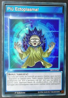 MEHR EKTOPLASMA! Super Rare Skill Card auf Italienisch SPEED DUEL SBLS-IT017 YUGIOH