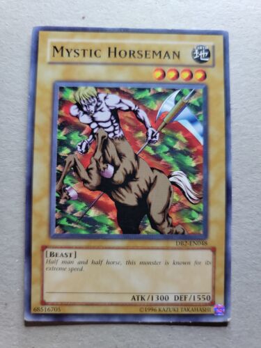  Mystic Horseman - DB2-EN048 - Unlimited - YuGiOh-LP  - Picture 1 of 2