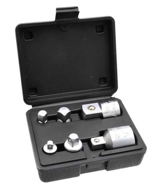"Adapterset SteckschlüSsel Nuss Stecknuss Adapter-Satz 6Tlg. 1/4\" 3/8\" 1/2\" 3/4\""-image