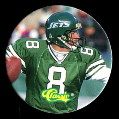 1993 Classic NFL Football Pogs TONX #100 BROWNING NAGLE NEW YORK JETS