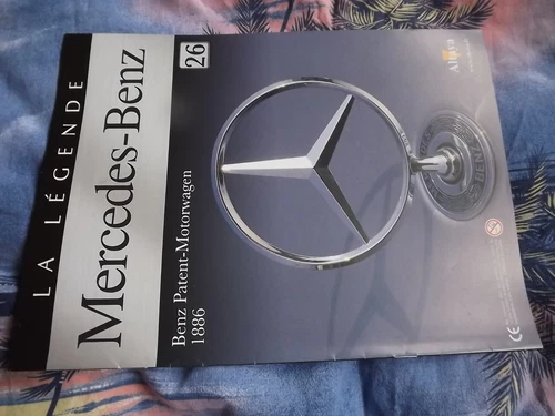 0104 Fascicule Mercedes-Benz No. 26 Benz Patent Motor Car 1886