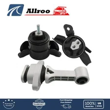 For Accent Elantra Kia Forte Rio 3 Pcs Engine Motor & Trans Mount