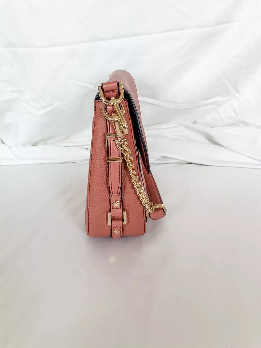 NWT MICHAEL Michael Kors Bedford Legacy Medium Flap Leather Shoulder Bag