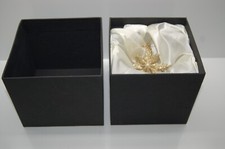 Beautiful Vintage 3d Cross Christmas Ornament in Original Protective Box