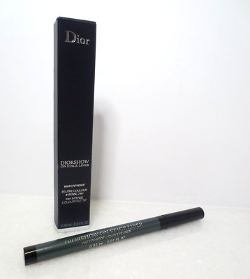 CHRISTIAN DIOR DIORSHOW ON STAGE LINER WATERPROOF 386 PEARLY EMERALD 0.01 OZ