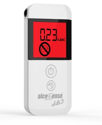 AlcoSense Elite 3 Breathalyzer Alcohol Tester - DAMAGED PACKAGING