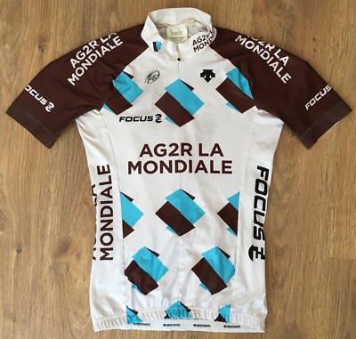 AG2R La Mondiale Gretsch Descente Uci mens cycling jersey size 3